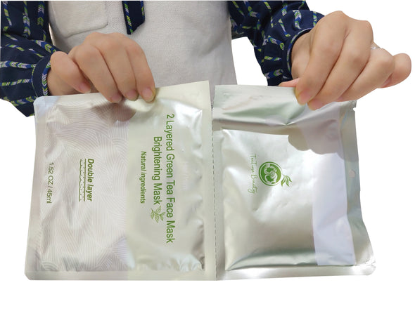 Double Layered Green Tea Face Mask
